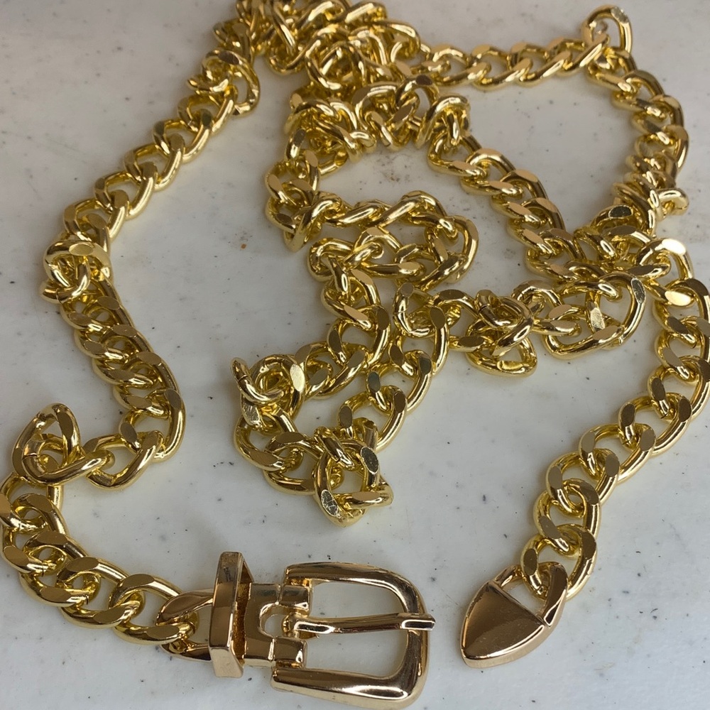 Gold Chain Belt
